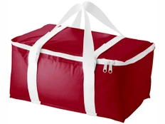 Сумка-холодильник Lavrik, белый, красный фото