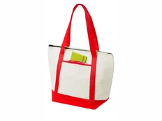 Сумка-холодильник Lighthouse, коричневый/ красный фото