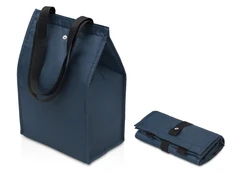 Сумка-холодильник складная Refresh, синяя фото