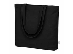 Сумка из хлопка YoonY «Твил», 210 г/м2, черная фото