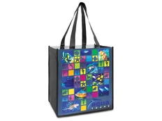 Сумка из нетканого материала PET с возможностью полноцветной печати, 38,1 x 33x 25,4 см, разноцветная фото