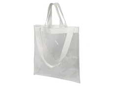 Сумка из прозрачного пластика с регулирующейся лямкой Frank, прозрачная фото