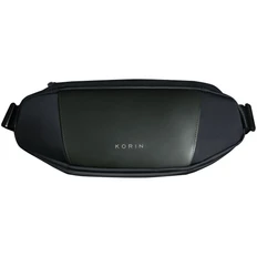 Сумка кроссбоди Korin FlipSling, черная / зеленая фото