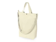 Сумка на кнопке с регулирующейся лямкой Helfer, бежевая фото