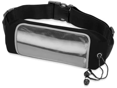 Сумка на пояс Спринт, чёрная фото