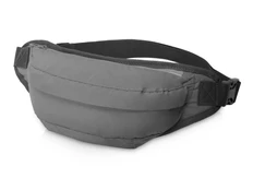 Сумка на пояс светоотражающая Us Basic Extra Reflect, серая фото