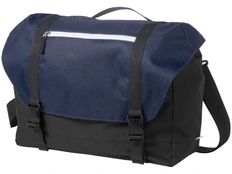 Сумка US Basic Oakland для ноутбука 15,6, на карабинах, синий/черный фото