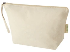 Сумка-органайзер для аксессуаров из органического материала Orissa, бежевая фото