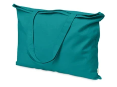 Сумка-оверсайз из переработанного хлопка Rejenny, 320 г/м2, зеленая фото