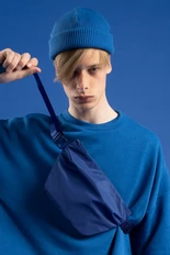 Сумка поясная Andor W1, синяя фото