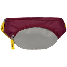 Сумка поясная детская Molti Kiddo, бордовая / серая фото