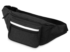 Сумка поясная Sash, черная фото