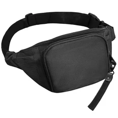 Сумка поясная Split To Go, черная фото