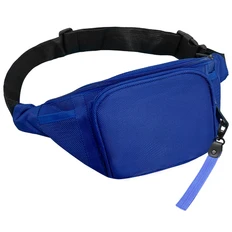 Сумка поясная Split To Go, синяя фото