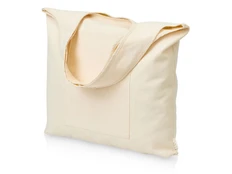 Сумка-шоппер из переработанного хлопка Revest Long, 320 г/м2, бежевая фото