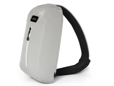 Сумка-слинг Nomad на одно плечо из переработанного пластика, серая фото