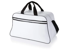 Сумка спортивная San Jose, черный/ белый фото