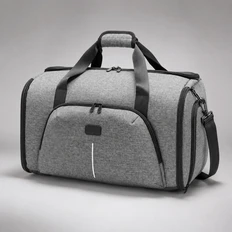 Сумка универсальная водостойкая складывающаяся Tourister, серая фото