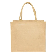 Сумка из джута Clicra Caravan Jute, бежевая фото