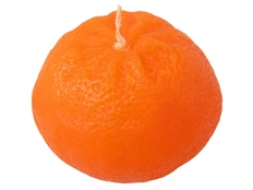 Свеча «Мандарин», оранжевая фото