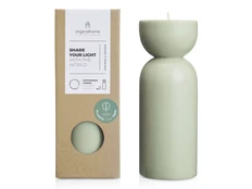 Свеча органическая Originalhome, зеленая фото