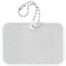 Светоотражатель Spare Care, прямоугольник, серебристый фото