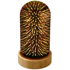 Светильник многоцветный Cosmique «Ёлка», бежевый фото