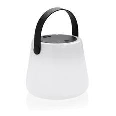 Светильник настольный на солнечных батареях из переработанного пластика RCS XD Xclusive Solar Glow, IPx4, белый фото