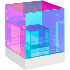 Светильник интерьерный Molti Cubini, разноцветный фото