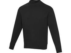 Свитер с круглым вырезом из органического хлопка Elevate Jet, черный фото