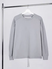 Свитшот Manevr Vozduh, светло-серый фото