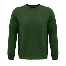 Свитшот унисекс из органического хлопка Sol's Comet 280, зеленый фото