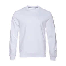 Свитшот унисекс Stan 63, футер без начеса, 260 гр/м2, белый фото