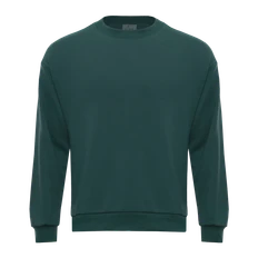 Свитшот унисекс Stan 96, футер без начеса, 350 гр/м2, темно-зеленый фото