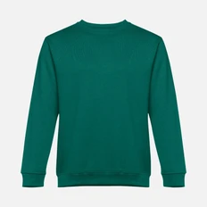 Свитшот унисекс TH Clothes Delta, темно-зеленый фото