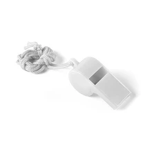 Свисток Судья, белый фото