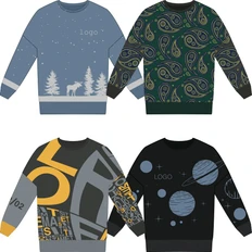 Свитер оверсайз Tricksy Net, полушерсть, на заказ фото