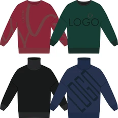 Свитер оверсайз Tricksy Terra Grand, полушерсть, на заказ фото