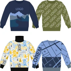 Свитер Tricksy Net, полушерсть, на заказ фото