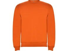 Свитшот детский с начесом Roly Clasica, оранжевый фото