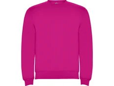 Свитшот детский с начесом Roly Clasica, ярко-розовый фото