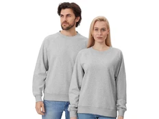 Свитшот оверсайз с рукавом реглан US Basic Belgrade, серый фото