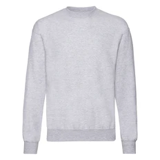Свитшот с начесом Fruit of the Loom Classic Set-in Sweat, серый фото
