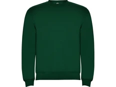 Свитшот с начесом Roly Clasica, темно-зеленый фото