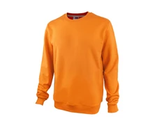 Свитшот унисекс Us Basic Motion с начесом, оранжевый фото