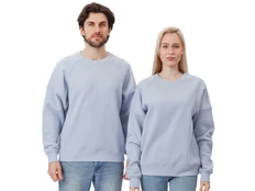 Свитшот US Basic Paris, голубой фото