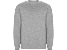 Свитшот из органического хлопка Roly Batian, серый фото