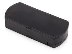 Таблетница с отделением для пластырей Treat, темно-серая фото