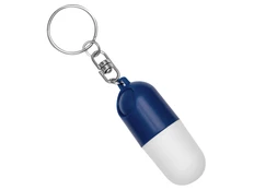 Таблетница Capsule, синяя / белая фото