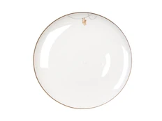 Тарелка Plate 2 Tro, белая фото